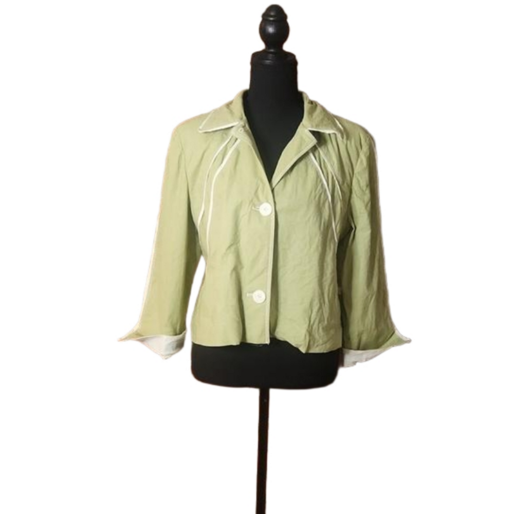 Collection by Harve Benard linen blend jacket, size 12